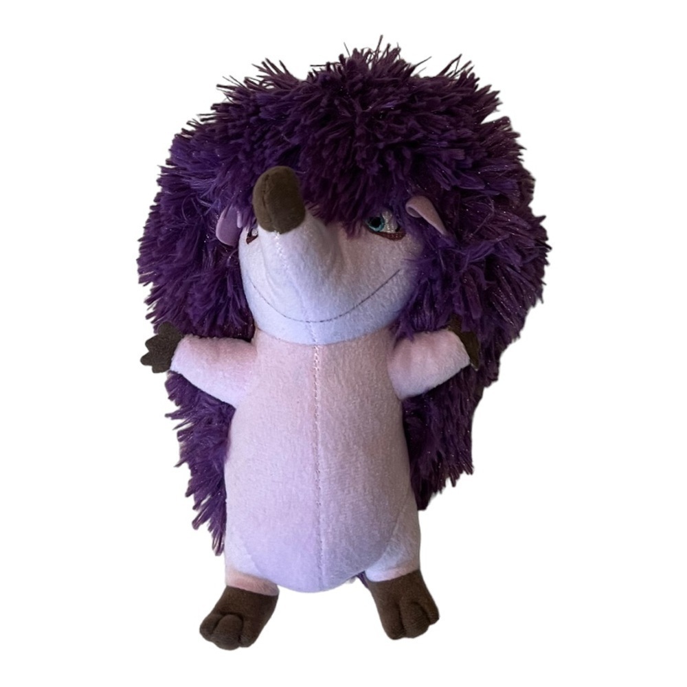 Toy Factory Ferdinand Una Blue Purple Hedgehog Plush